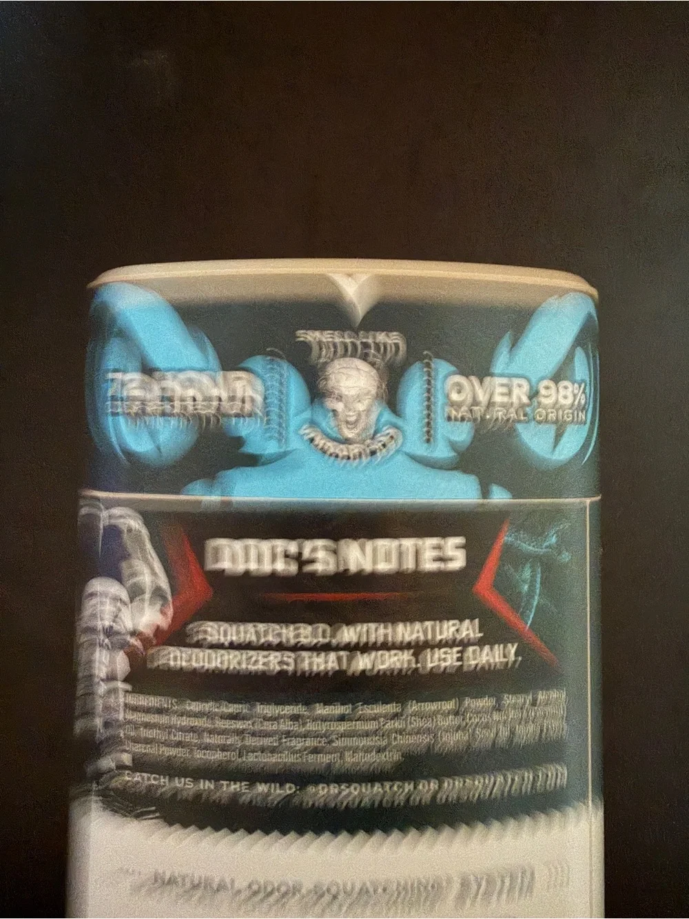 New Dr Squatch Stone Cold Stunner WWE Superstar Natural Deodorant Men